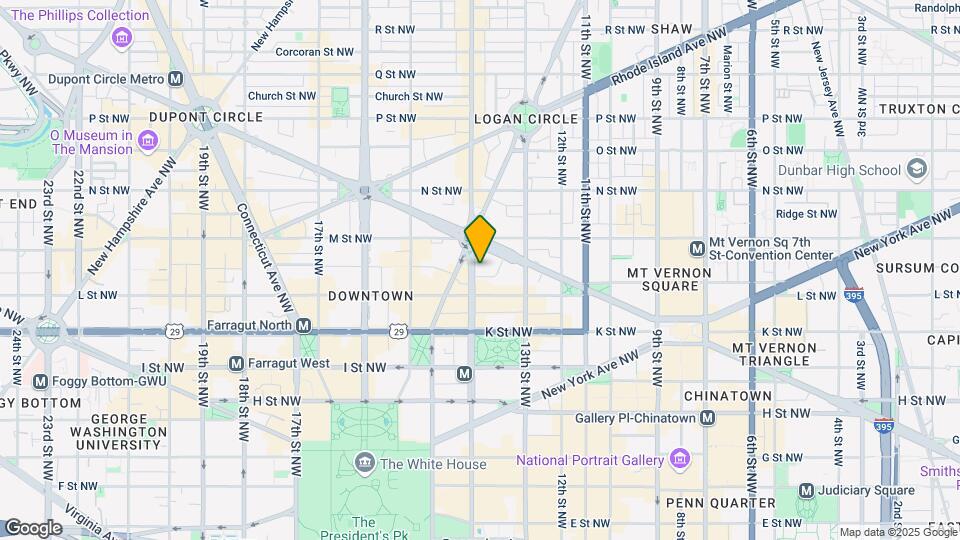 1133 14th St NW Map and Location Details
