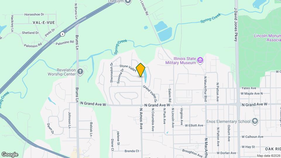 4 Amos Valley Dr Map and Location Details