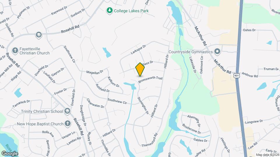 632 Bromsworth Trail Map and Location Details