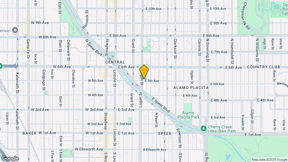 418 E 5th Ave Mapa y Detalles de la Ubicación