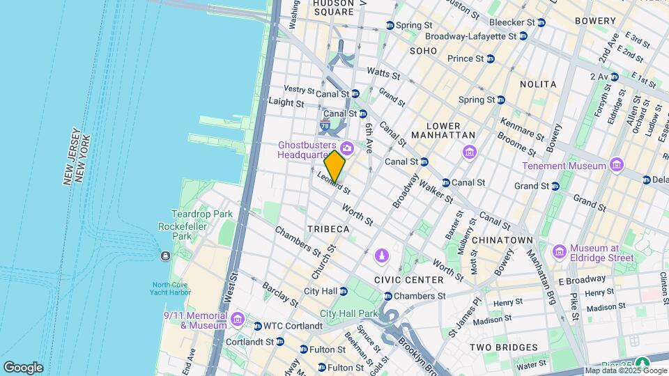 34 Leonard Mapa y Detalles de la Ubicación