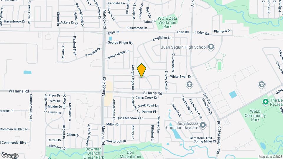 7105 Harris Meadows Dr Map and Location Details