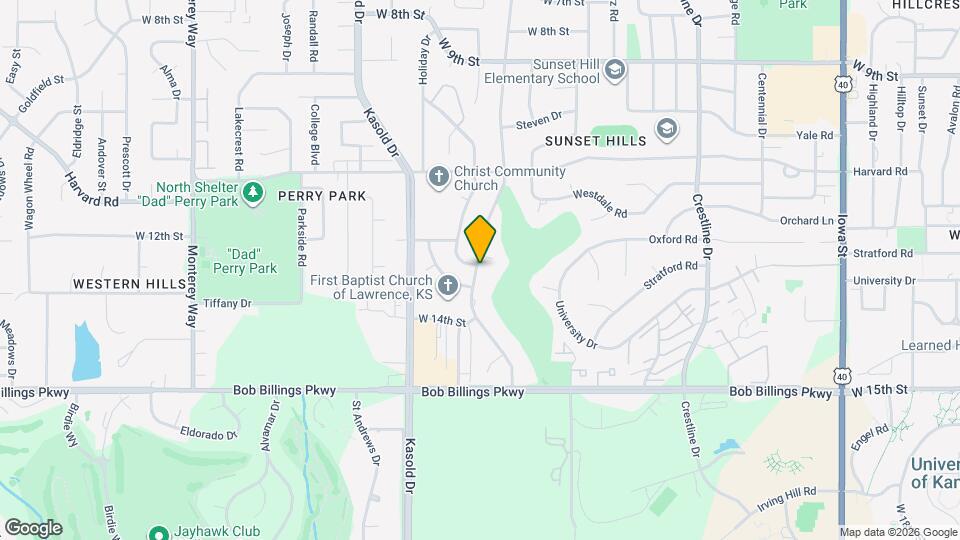 1304 Lawrence Ave Map and Location Details