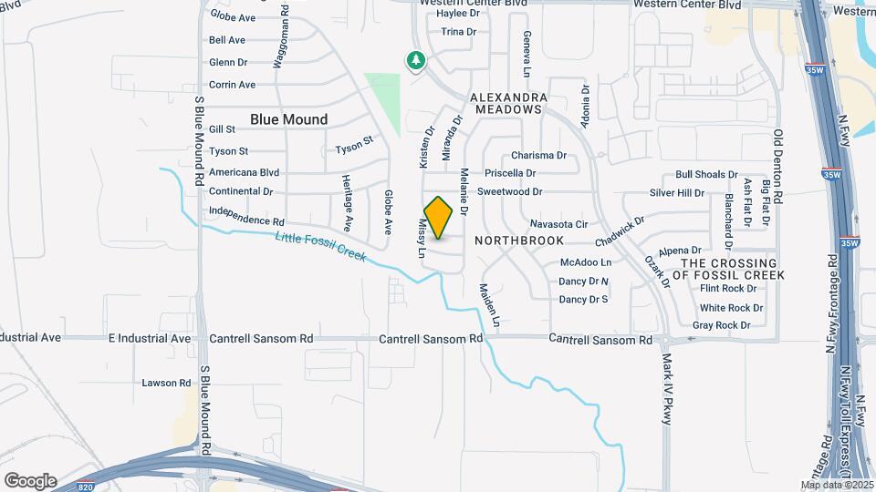 2121 Ingrid Ln Map and Location Details