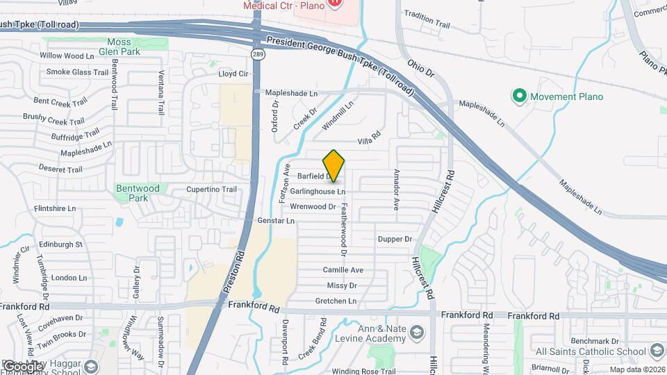6519 Garlinghouse Ln Map and Location Details