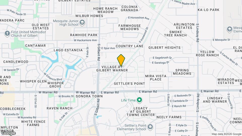 599 S Buena Vista Ct Map and Location Details