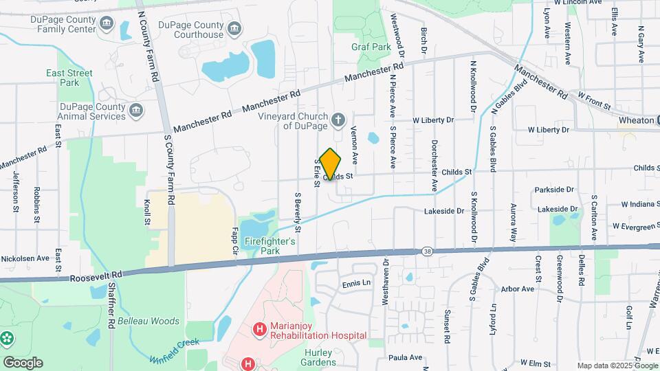 410 Sunnybrook Ln Map and Location Details
