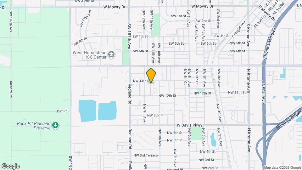 1319 NW 8th Pl Map and Location Details