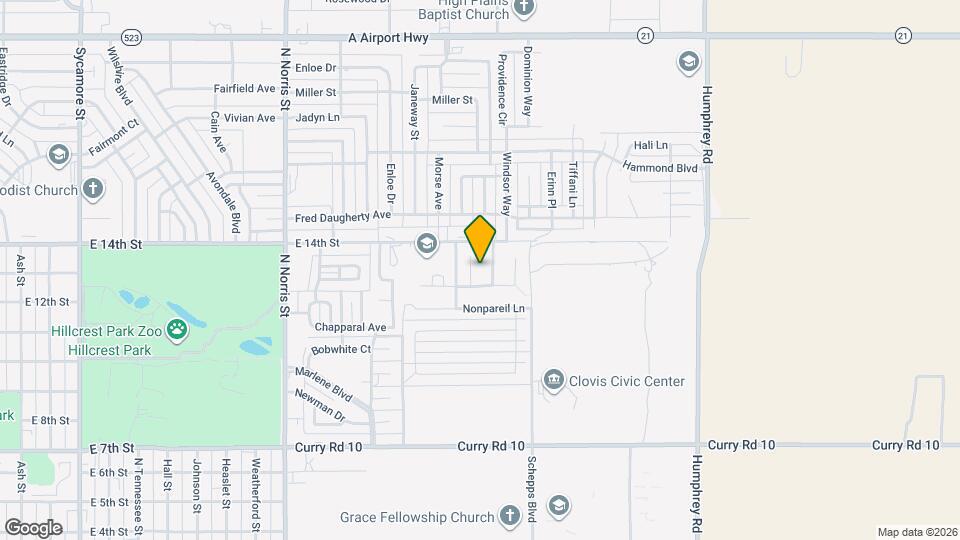 1309 Mission Dr Map and Location Details