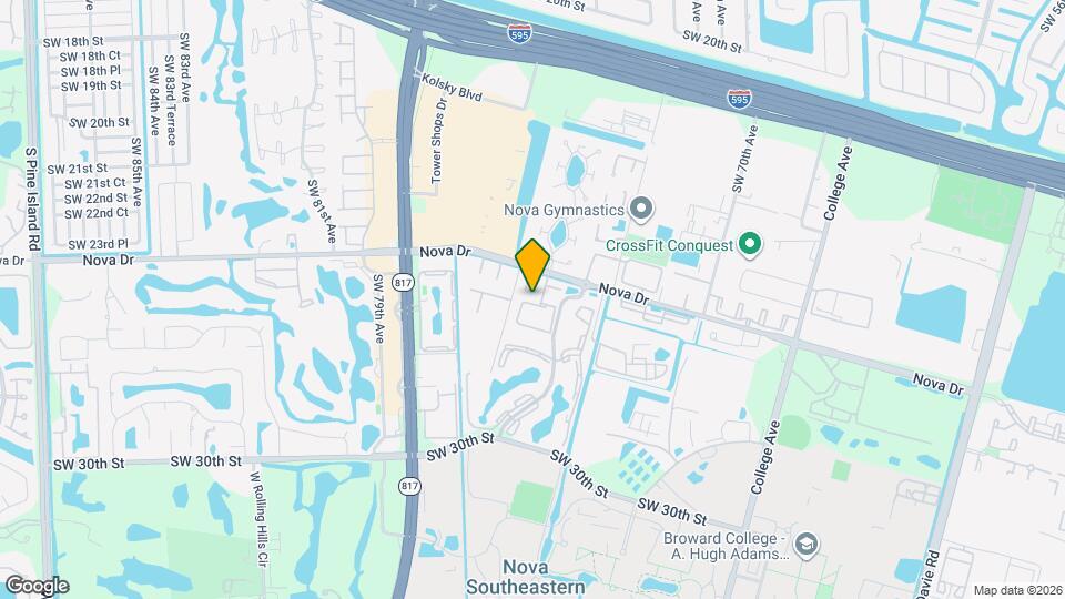 7355 SW 26th Ct Map and Location Details