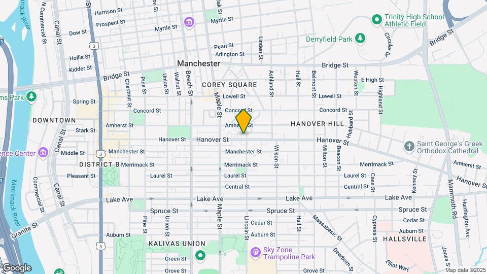 370 Hanover St Map and Location Details