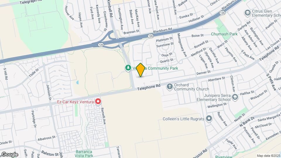 7912 Emerald St Map and Location Details