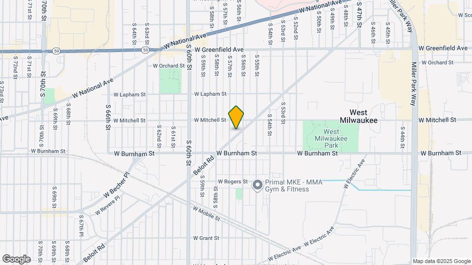 5620 W Beloit Rd, Unit 5620 Mapa y Detalles de la Ubicación