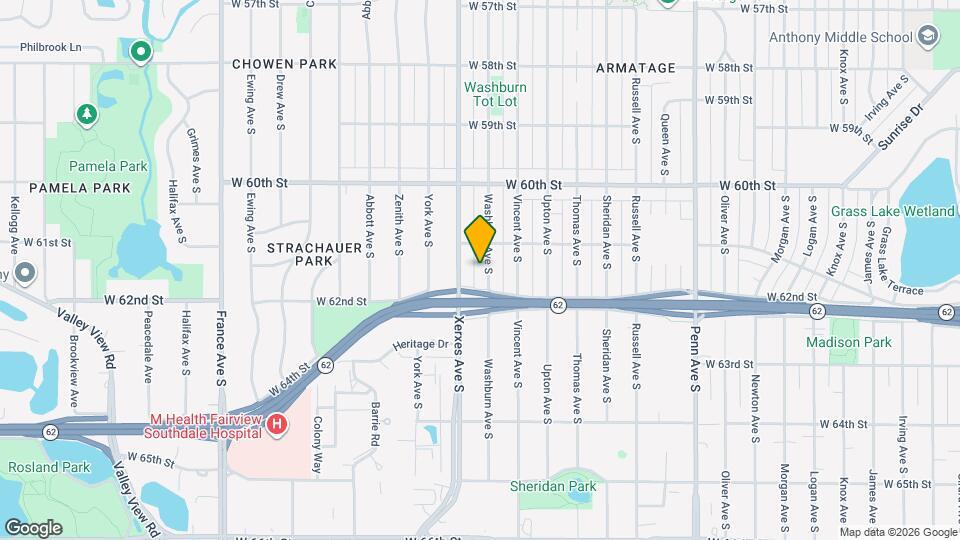 6120 Washburn Ave S, Unit 21 Mapa y Detalles de la Ubicación