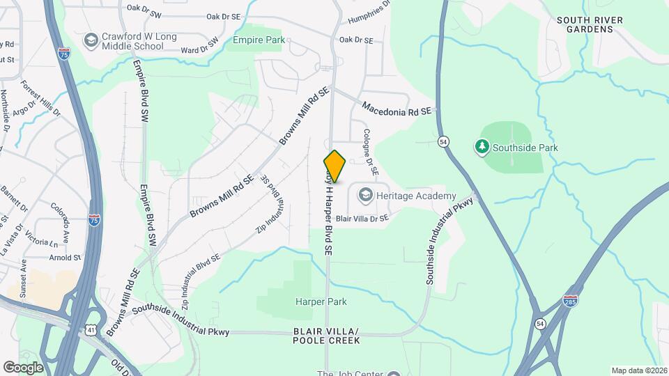 3484 Ruby H Harper Blvd SE Map and Location Details