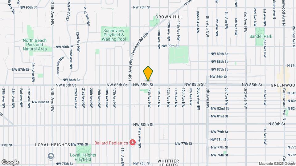 8503 14th Ave NW Map and Location Details