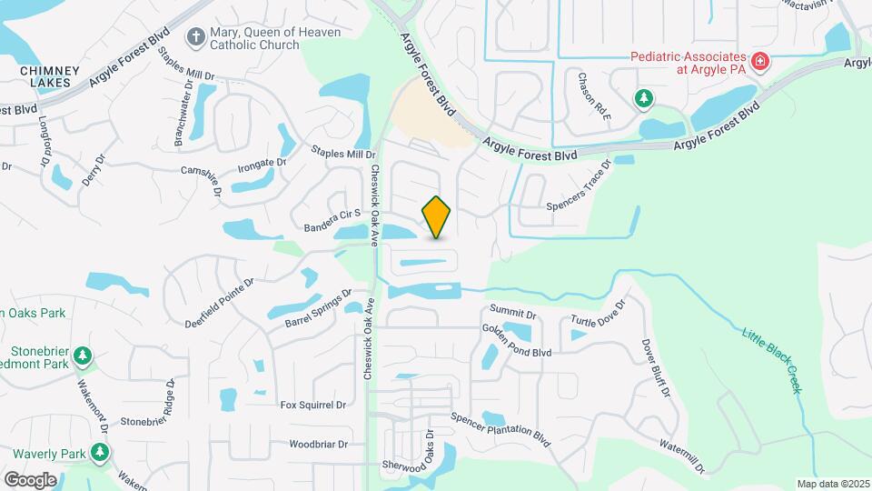 2955 Waters View Cir Map and Location Details