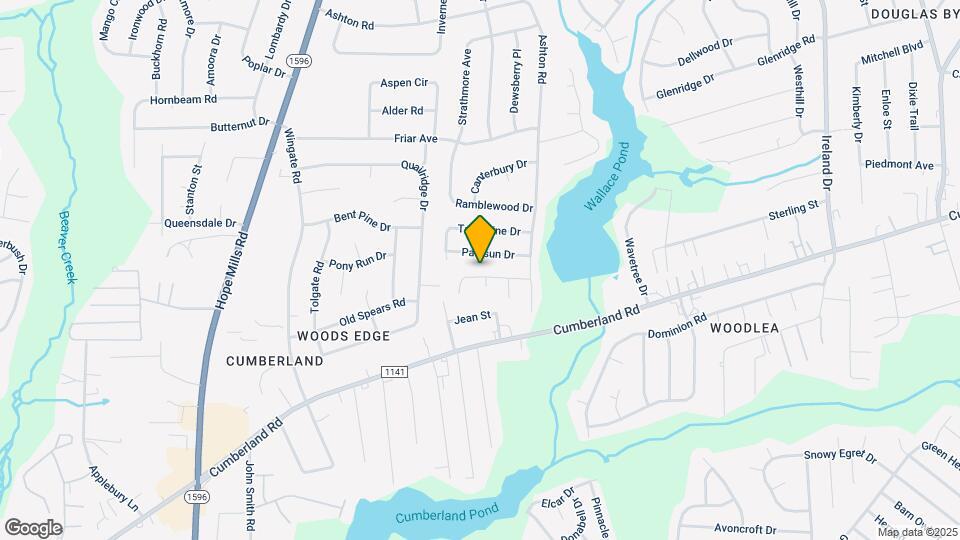 5008 Shimmer Dr Map and Location Details