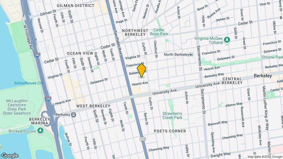 1133-1139 Hearst Ave Mapa y Detalles de la Ubicación