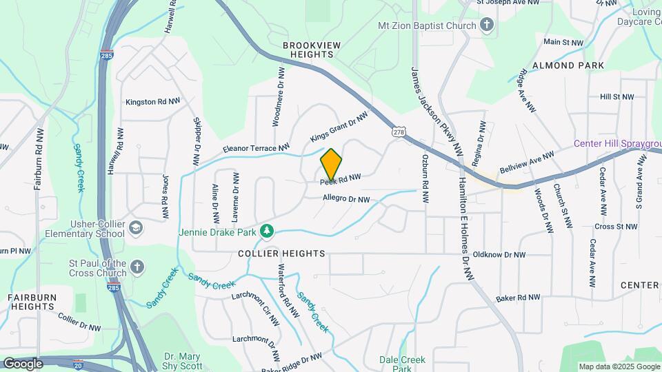 2910 Peek Rd NW Map and Location Details