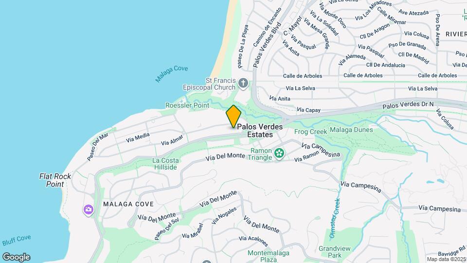 345 Palos Verdes Dr W Map and Location Details