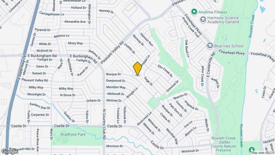 1533 Bosque Dr Map and Location Details