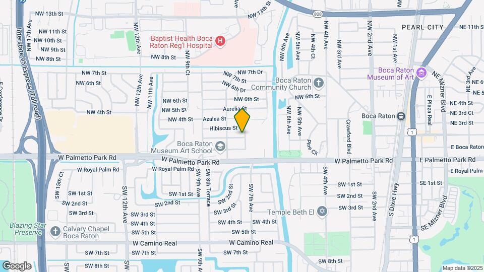 745 Oleander St Map and Location Details