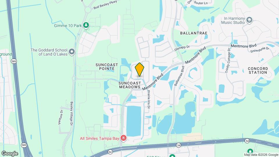 3124 Shady Lily Ln Map and Location Details