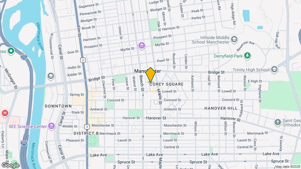 61 Ash St, Unit 3 Map and Location Details