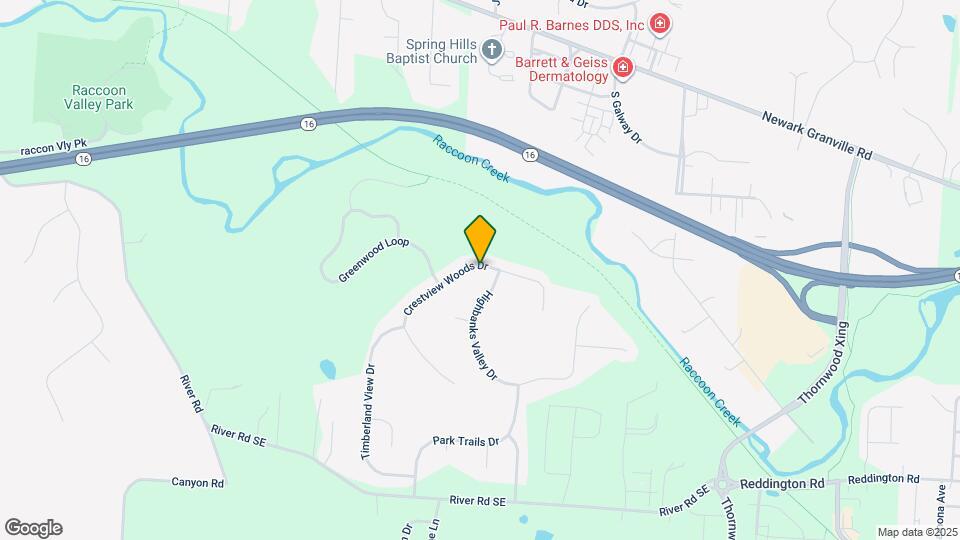 2497 Crestview Woods Dr Map and Location Details