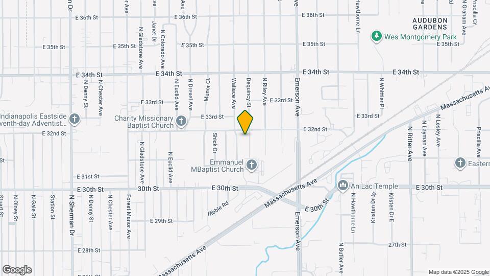 3156 Dequincy St Map and Location Details