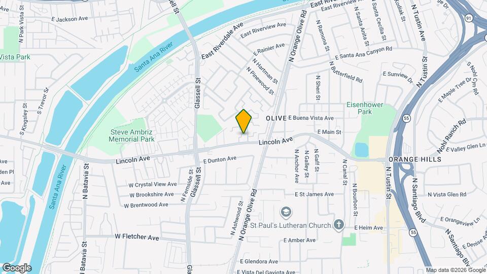 2862 N Cottonwood St Map and Location Details