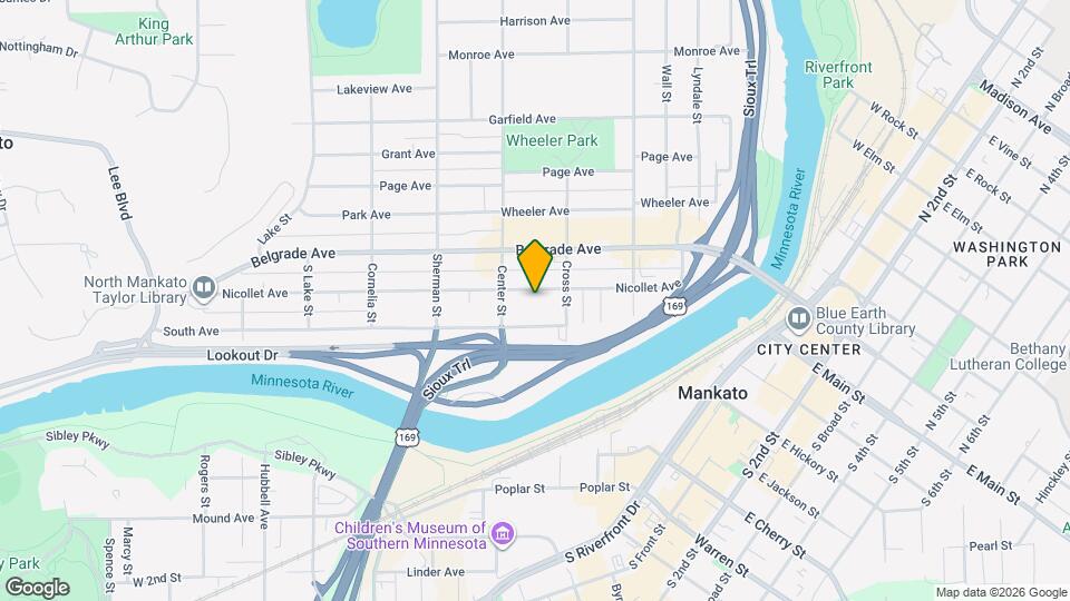 423 Nicollet Ave Mapa y Detalles de la Ubicación