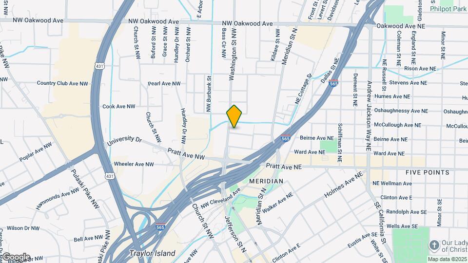 218 Beirne Ave NW Map and Location Details