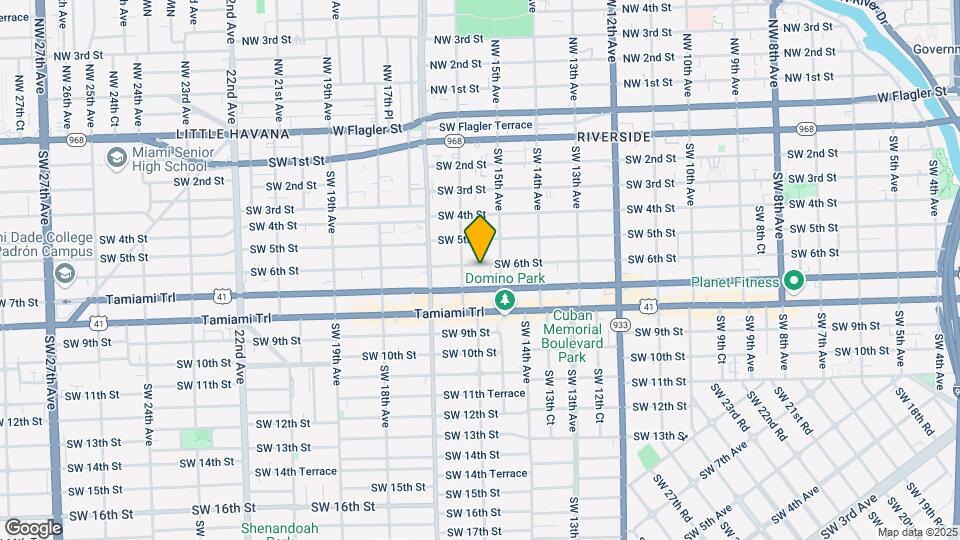 1546 SW 6th St Map and Location Details