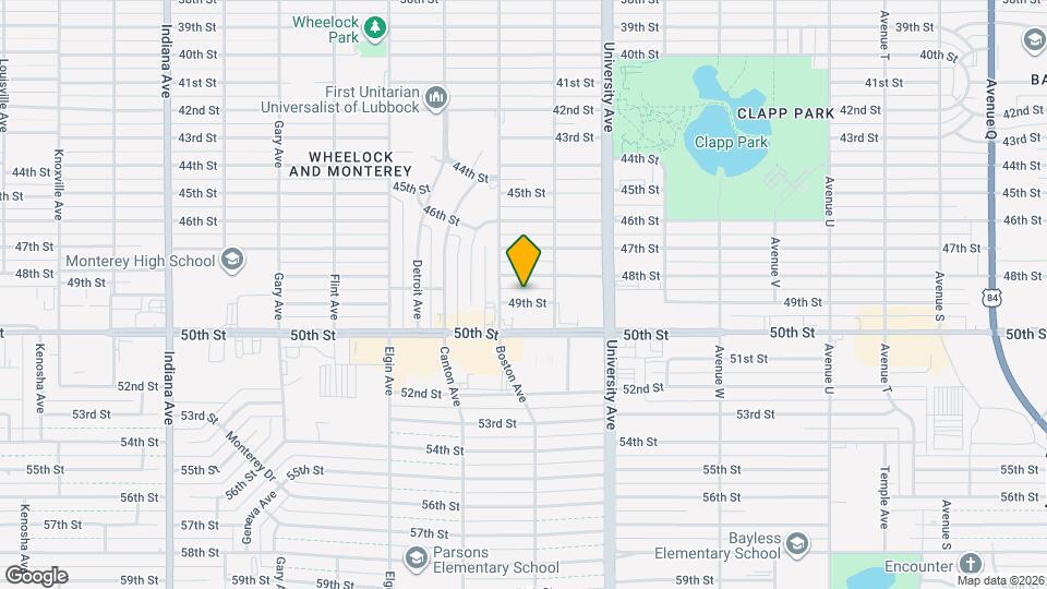 2612 49th St Map and Location Details