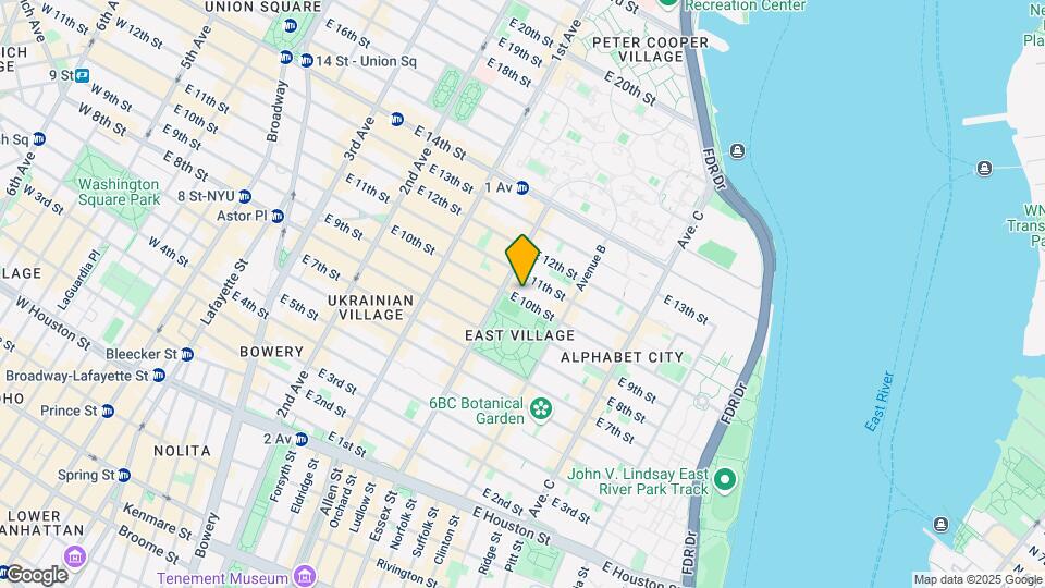 307 E Tenth St Mapa y Detalles de la Ubicación