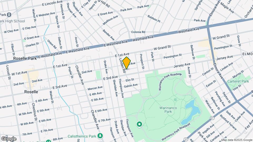 225 Linden Rd Map and Location Details