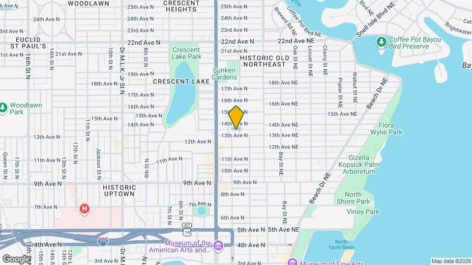 209 13th Ave N Map and Location Details