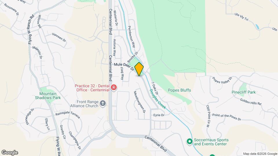 5480 Mule Deer Dr Map and Location Details