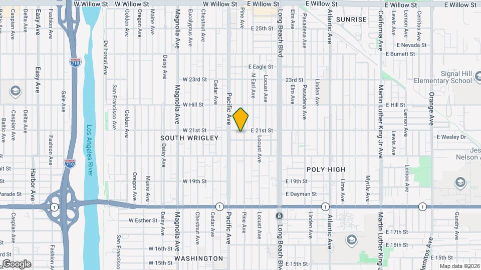2075 Pine Ave Map and Location Details
