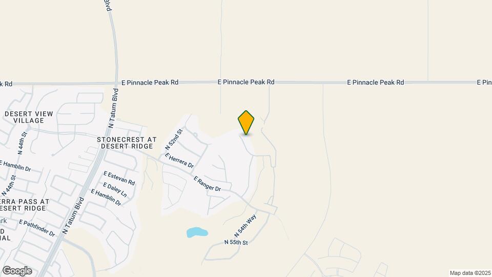 5416 E Hashknife Rd Map and Location Details