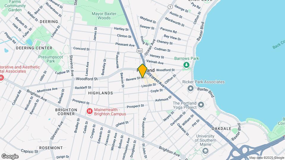 28 Revere St Map and Location Details