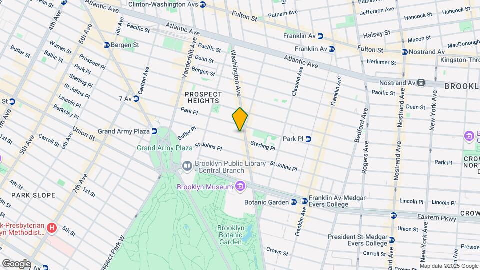 429 Sterling Pl Map and Location Details