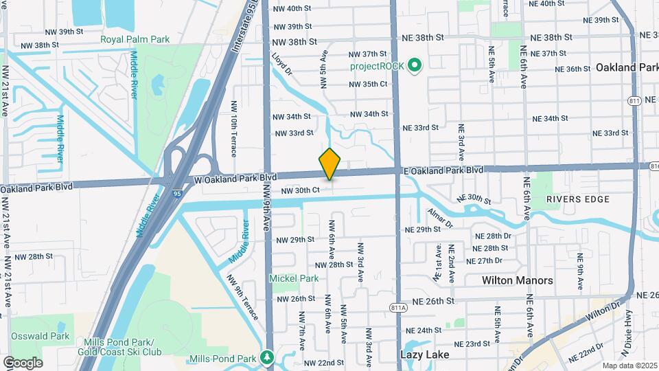 3049 NW 6th Ave Map and Location Details