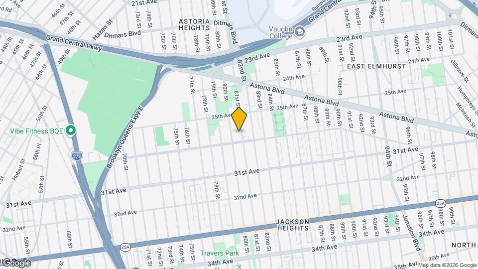 25-44-44 81st St Map and Location Details