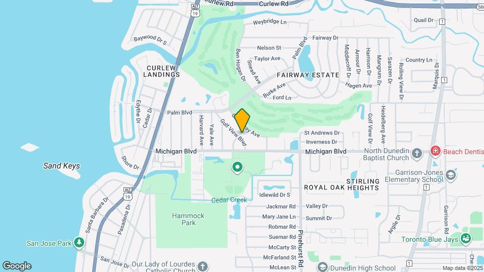 969 Gulf View Blvd Map and Location Details