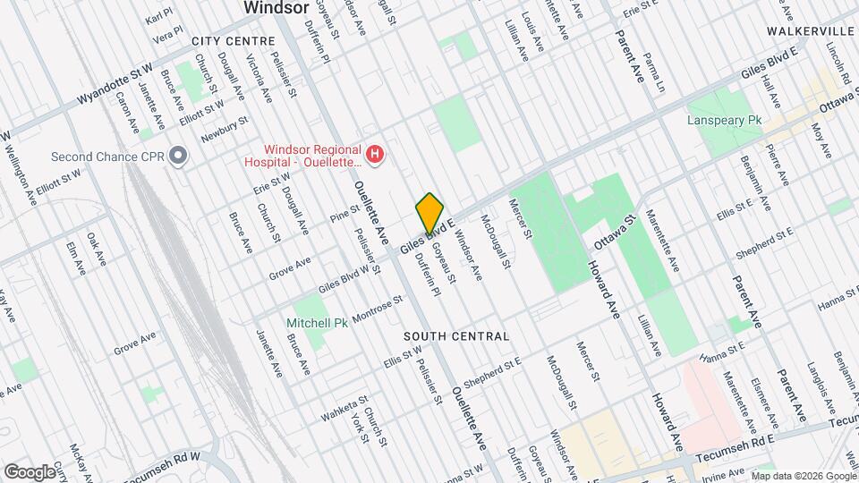 95 Giles Blvd E Map and Location Details