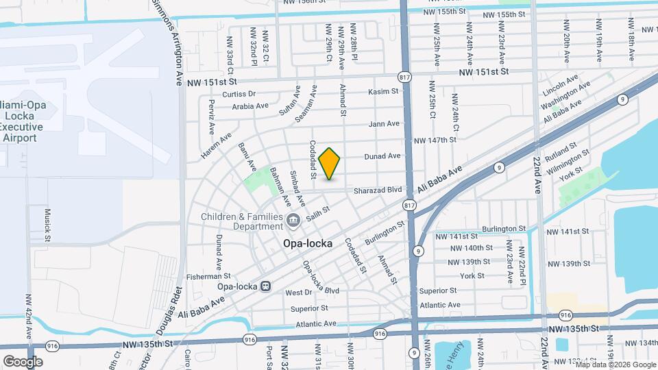 1125 Sharazad Blvd Map and Location Details