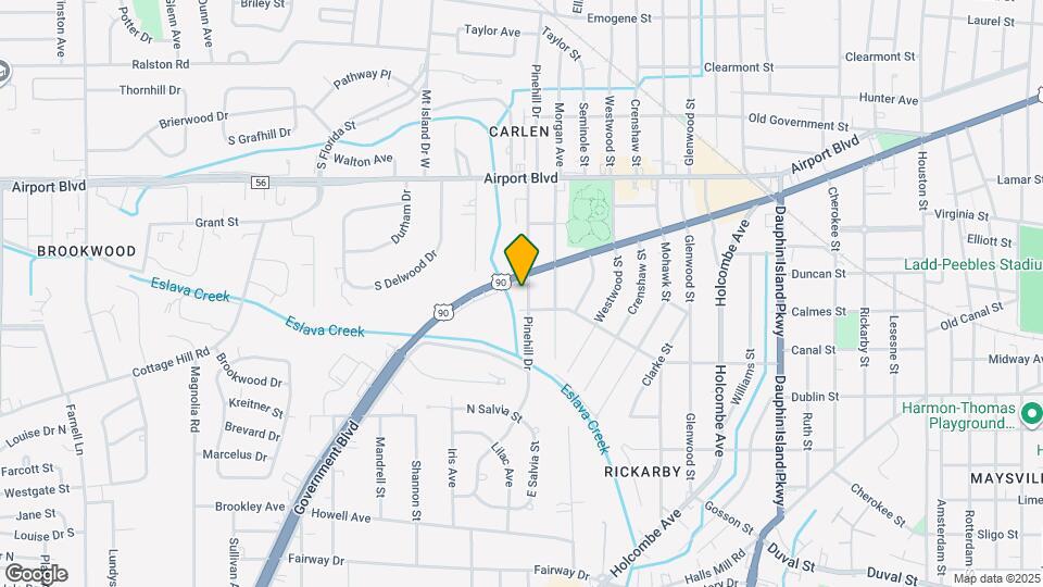 406 Pinehill Dr Map and Location Details